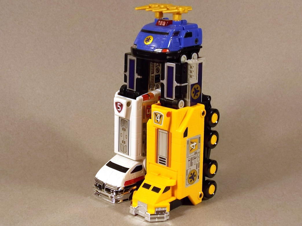 MMPR DX Lightspeed Rescue Megazord   yellow WATER CANNONS ONLY ビクトリーロボ放水銃